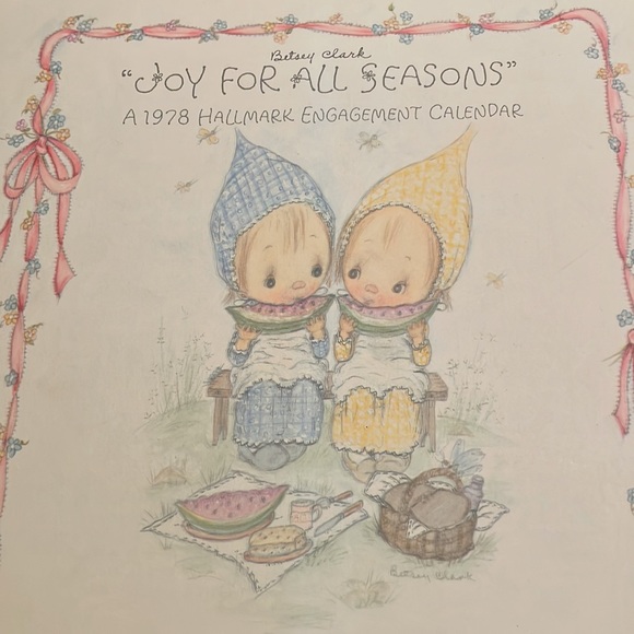 Joy For All Seasons A 1978 Hallmark Engagement Calendar - Picture 2 of 8